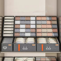 20/6/7/1 Grids Cation PP Sock Bra Pants Simplicity Organizers Of Cabinets And Drawers Home Sorting Boxes Storage Organizer Box